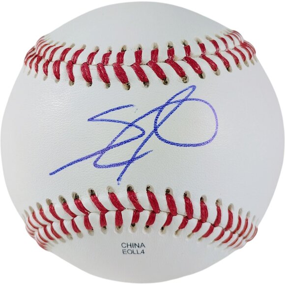 Sergio Alcantara Autographed Baseball AZ Dbacks Chicago Cubs Proof Authentic COA - Picture 1 of 7